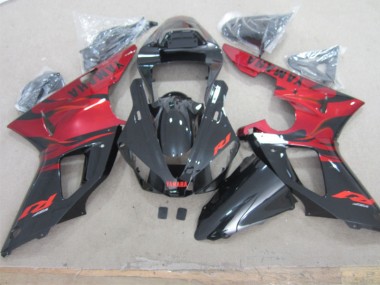 2000-2001 Black Red Yamaha YZF R1 Motor Fairings UK