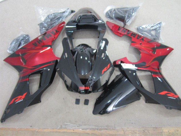 2000-2001 Black Red Yamaha YZF R1 Motor Fairings UK 2000-2001 Black Red Yamaha YZF R1 Motor Fairings UK