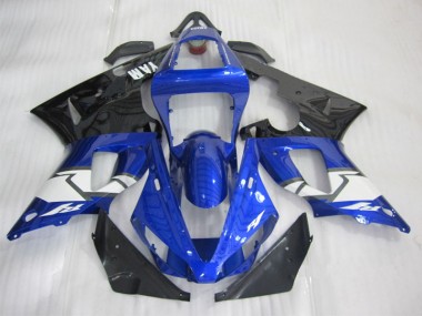 2000-2001 Blue Black White Yamaha YZF R1 Motorcycle Fairing UK