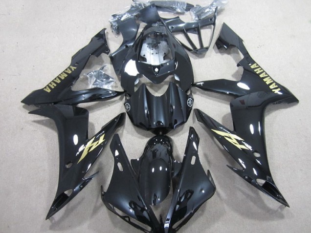 2004-2006 Black White Gold Decal Yamaha YZF R1 Motorcycle Fairing Kit UK 2004-2006 Black White Gold Decal Yamaha YZF R1 Motorcycle Fairing Kit UK