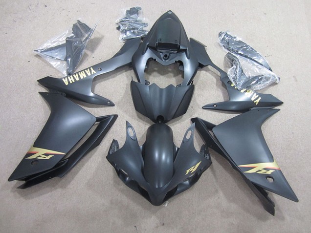 2007-2008 Black Gold Decal Yamaha YZF R1 Bike Fairings UK 2007-2008 Black Gold Decal Yamaha YZF R1 Bike Fairings UK
