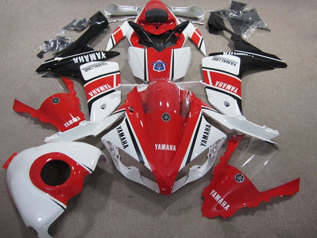 2007-2008 Red White Yamaha YZF R1 Motorcycle Bodywork UK 2007-2008 Red White Yamaha YZF R1 Motorcycle Bodywork UK