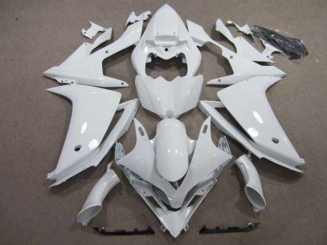 2007-2008 White Yamaha YZF R1 Motorcycle Fairings UK 2007-2008 White Yamaha YZF R1 Motorcycle Fairings UK