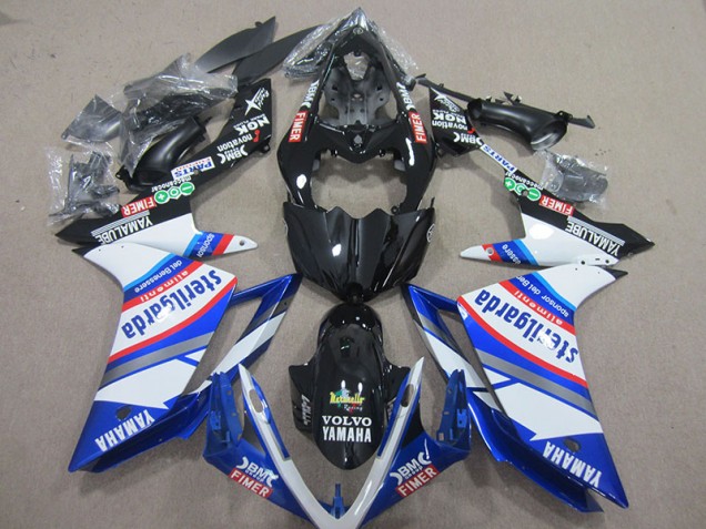 2007-2008 Black White Sterilgarda Yamaha YZF R1 Motorcylce Fairings UK 2007-2008 Black White Sterilgarda Yamaha YZF R1 Motorcylce Fairings UK