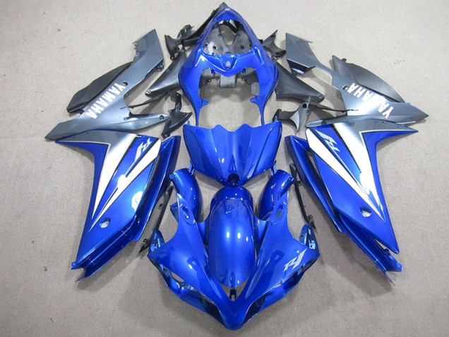 2007-2008 Blue Silver Yamaha YZF R1 Motorbike Fairings UK 2007-2008 Blue Silver Yamaha YZF R1 Motorbike Fairings UK
