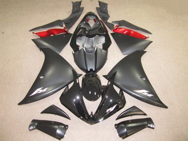 2009-2011 Black Yamaha YZF R1 Motorcycle Fairings Kit UK