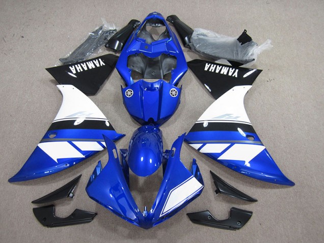 2012-2014 Blue Black White Yamaha YZF R1 Motorcyle Fairings UK 2012-2014 Blue Black White Yamaha YZF R1 Motorcyle Fairings UK