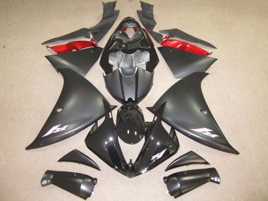 2012-2014 Black White Decal Yamaha YZF R1 Replacement Fairings UK