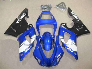 2012-2014 Blue Black White Yamaha YZF R1 Motorcycle Fairings Kits UK