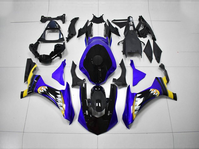 2015-2019 Blue Black Yamaha YZF R1 Motorcycle Fairings UK 2015-2019 Blue Black Yamaha YZF R1 Motorcycle Fairings UK