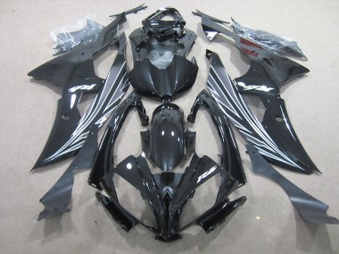 2006-2007 Black Yamaha YZF R6 Motorcycle Fairings UK