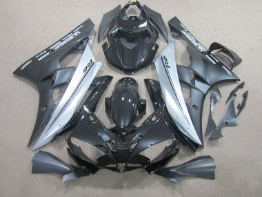 2006-2007 Silver Black Yamaha YZF R6 Replacement Fairings UK