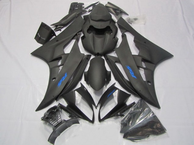 2006-2007 Black Blue Decal Yamaha YZF R6 Motorcycle Fairings Kit UK 2006-2007 Black Blue Decal Yamaha YZF R6 Motorcycle Fairings Kit UK