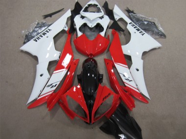 2008-2016 Red White Black Decal Yamaha YZF R6 Bike Fairing UK