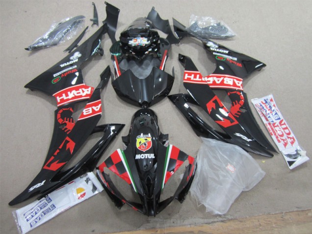 2008-2016 Black White Motul Yamaha YZF R6 Motorbike Fairing UK 2008-2016 Black White Motul Yamaha YZF R6 Motorbike Fairing UK