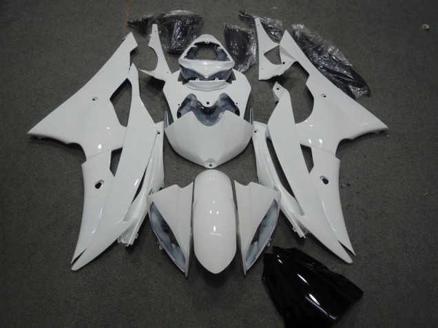 2008-2016 White Yamaha YZF R6 Motorcyle Fairings UK 2008-2016 White Yamaha YZF R6 Motorcyle Fairings UK